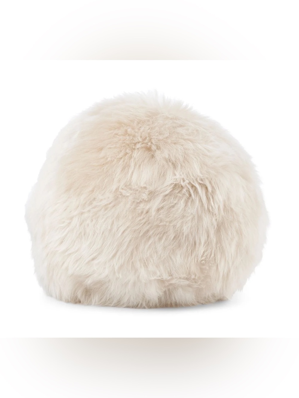 Natures Collection Denmark New Zealand 100% Sheepskin Angelite Round Cushion D14